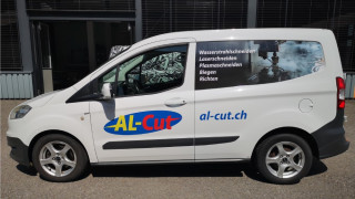 Fahrzeugbeschriftung Ford Transit AL-Cut