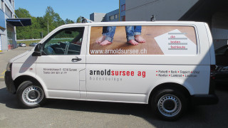 Fahrzeugbeschriftung Arnold Sursee AG