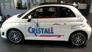 Fahrzeugbeschriftung Cristall Reinigungen