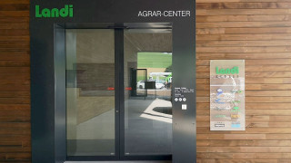 Eingangsbeschriftung Landi Schellenrain