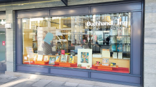 Schaufensterbeschriftungen Buchhandlung Untertor Sursee