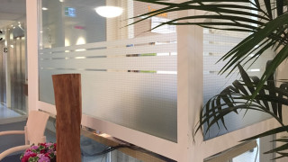 Sichtschutz Glasfronten Büro