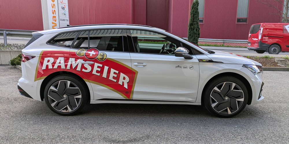 Fahrzeugbeschriftung RAMSEIER Suisse AG